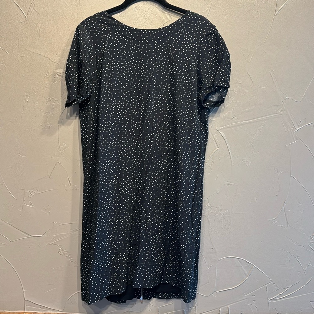 Madewell Back Zipper Polka Dot Dress